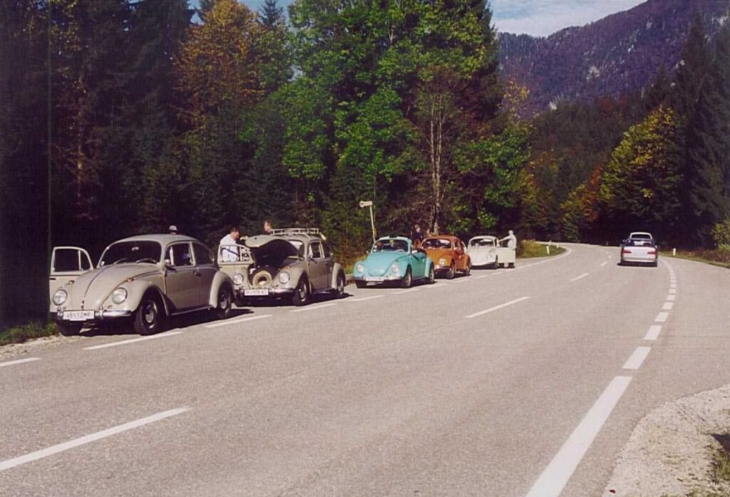 Anfahrt zur Postalm - 2001